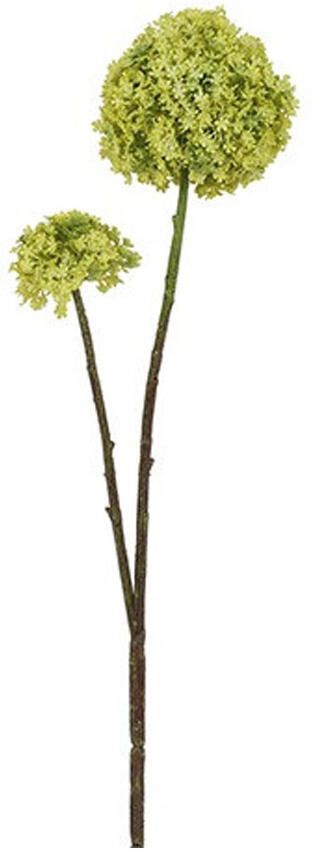 Kunstbloem Allium Groen