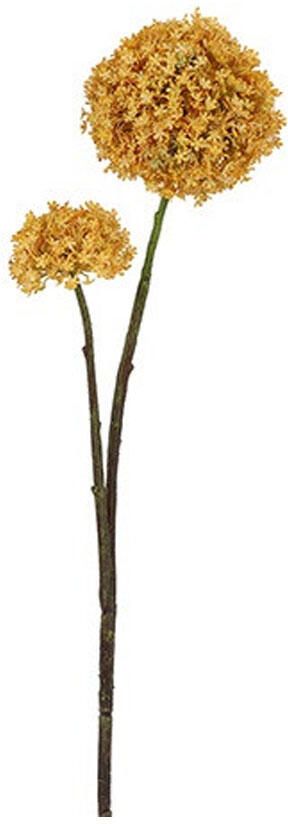 Kunstbloem Allium Oranje