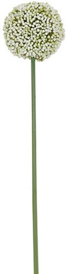 Kunstbloem Allium wit S