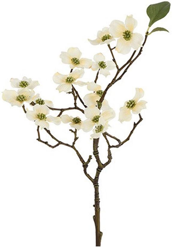 Kunstbloem Cornus Creme S