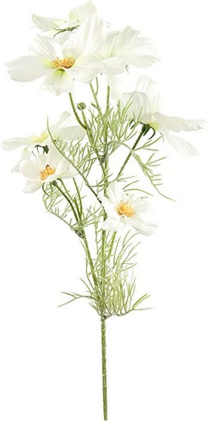 Kunstbloem Cosmos wit