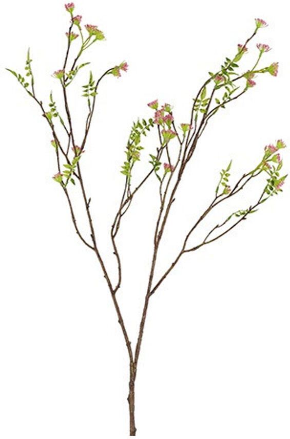 Kunstbloem Sambucus XL Donker roze