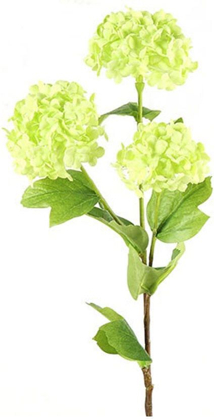 Kunstbloem Viburnum groen