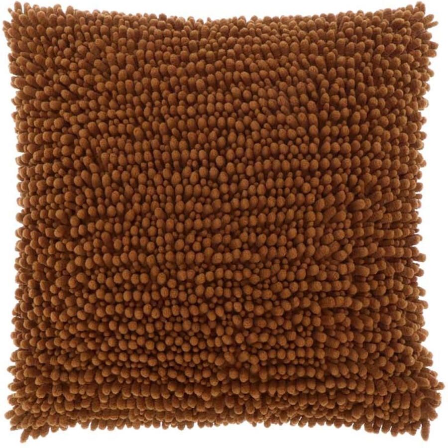 Kussen Bo Leather Brown 45x45cm