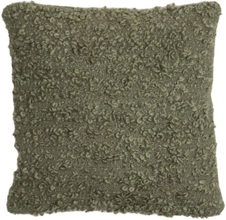 Kussen Humada Boucle Groen 45x45cm
