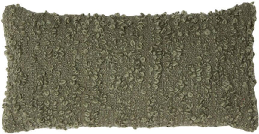 Kussen Humada Boucle Groen 60x30cm