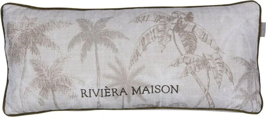 Kussen Riviera Maison Palms Sand 30x70