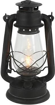 Lantaarn Kilian zwart L