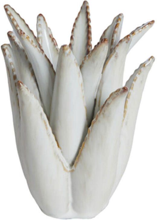 Light & Living Kandelaar Cactus keramiek creme m