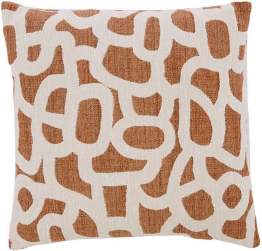 Light & Living Kussen Alpena Terra creme 45x45