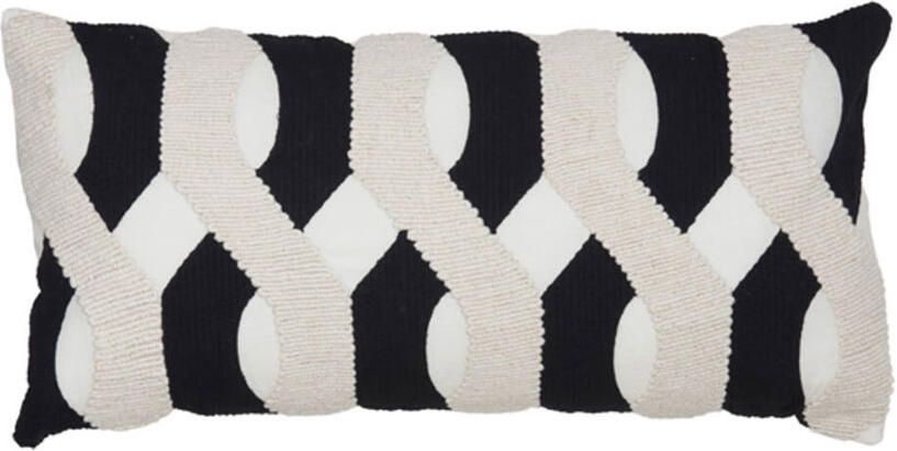 Light & Living Kussen Bendigo Beige goud zwart