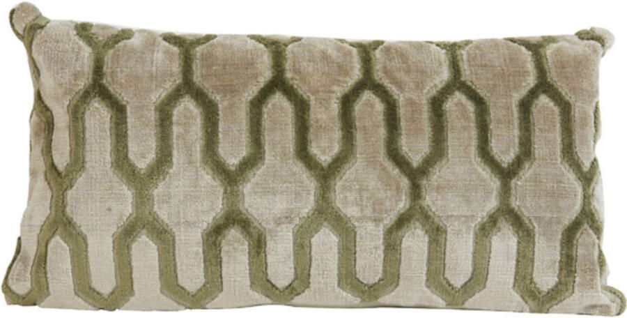 Light & Living Kussen Jembana zand olijf 60x30