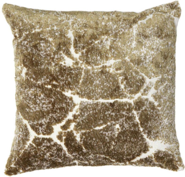 Light & Living Kussen Sjors Groen-wit 45x45