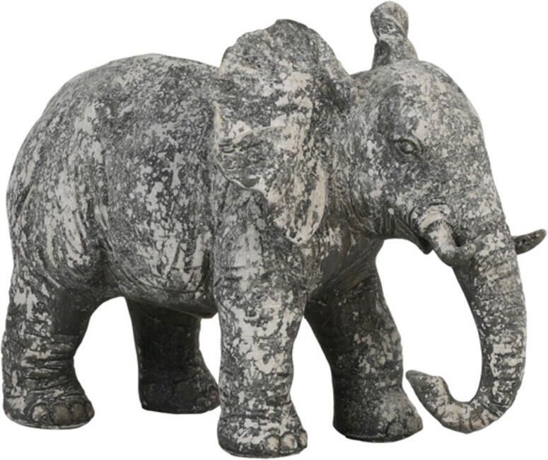 Light & Living Ornament Elephant Oud beton M