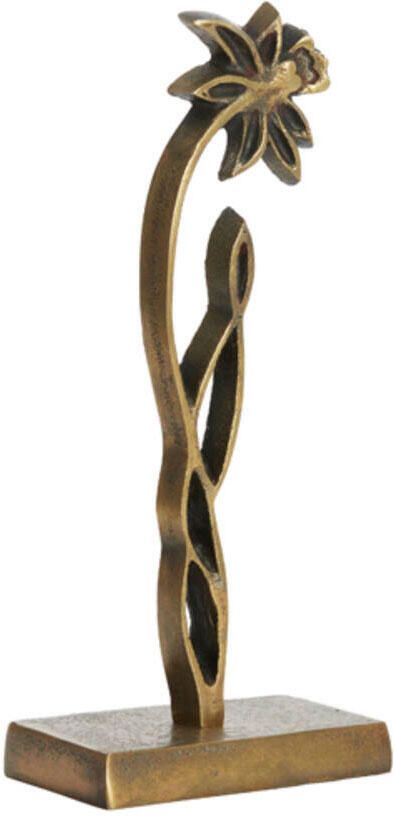 Light & Living Ornament op voet Daffodil antiek brons M