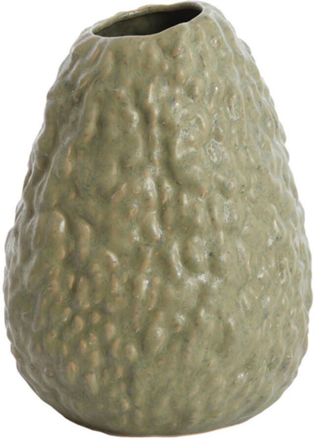Light & Living Vaas avocado keramiek olijf groen S