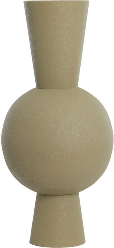 Light & Living Vaas Chedi olijf groen L