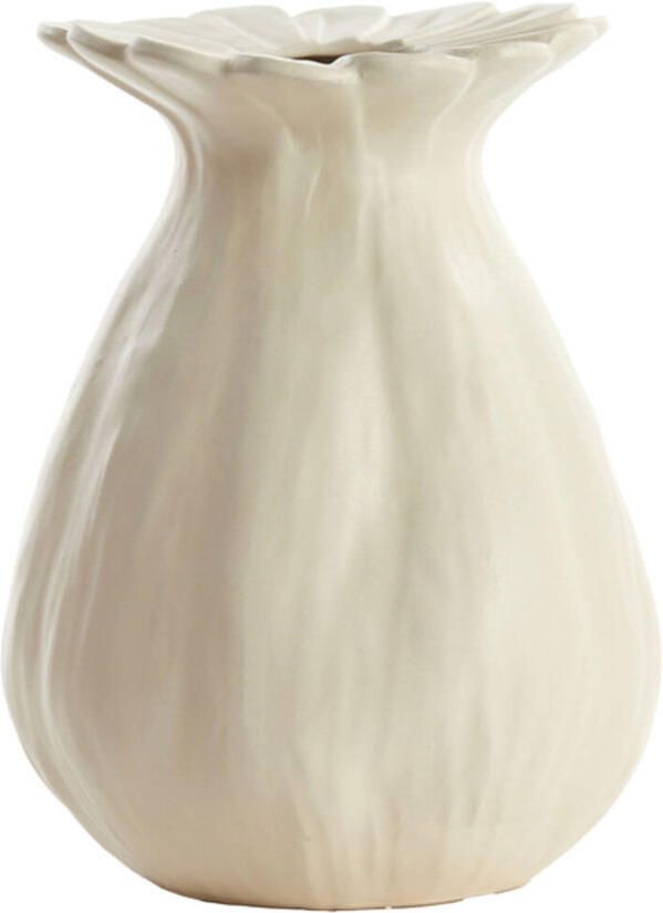 Light & Living Vaas deco Rewa keramiek creme L