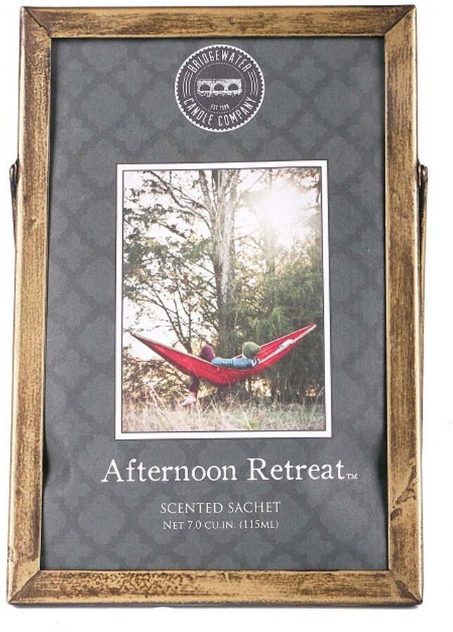 Lijst voor geurzakje staand goud