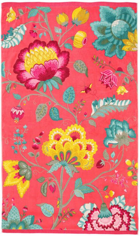 PiP Studio Badhanddoek Floral Fantasy cayenne