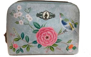 PiP Studio Cosmetic Bag Floral Blue M