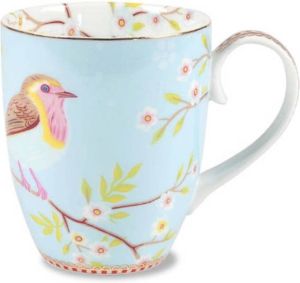 PiP Studio Mok L Early Bird blue 350 ml