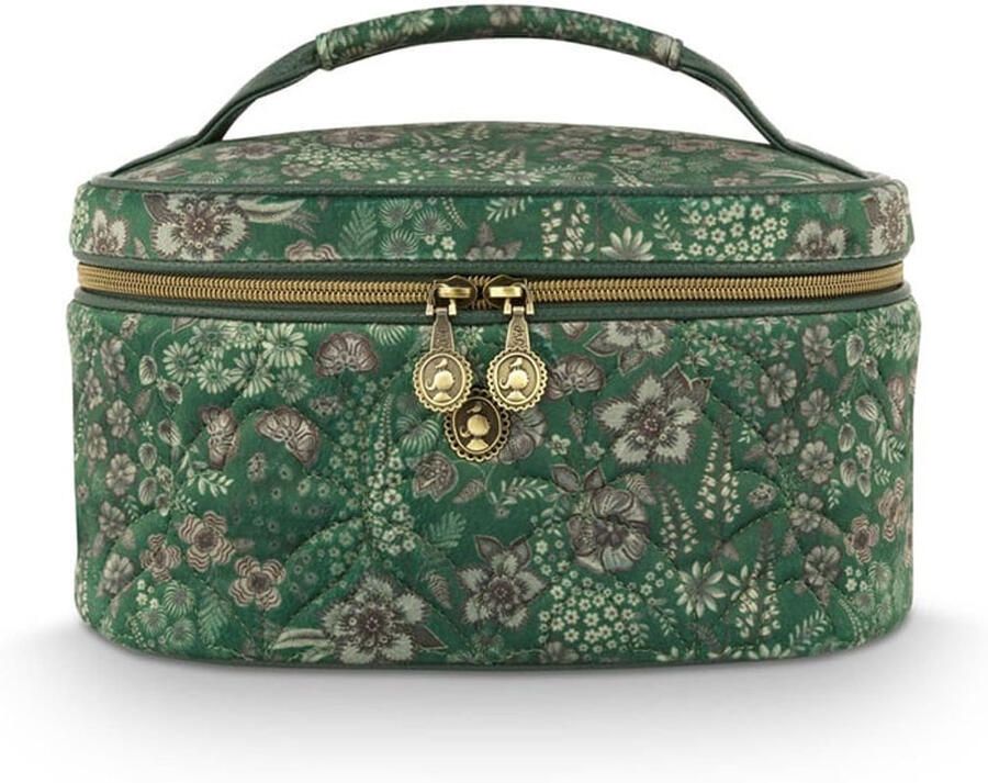 PiP Studio Cleo Beauty Case Quilted Daisy Dreams Green