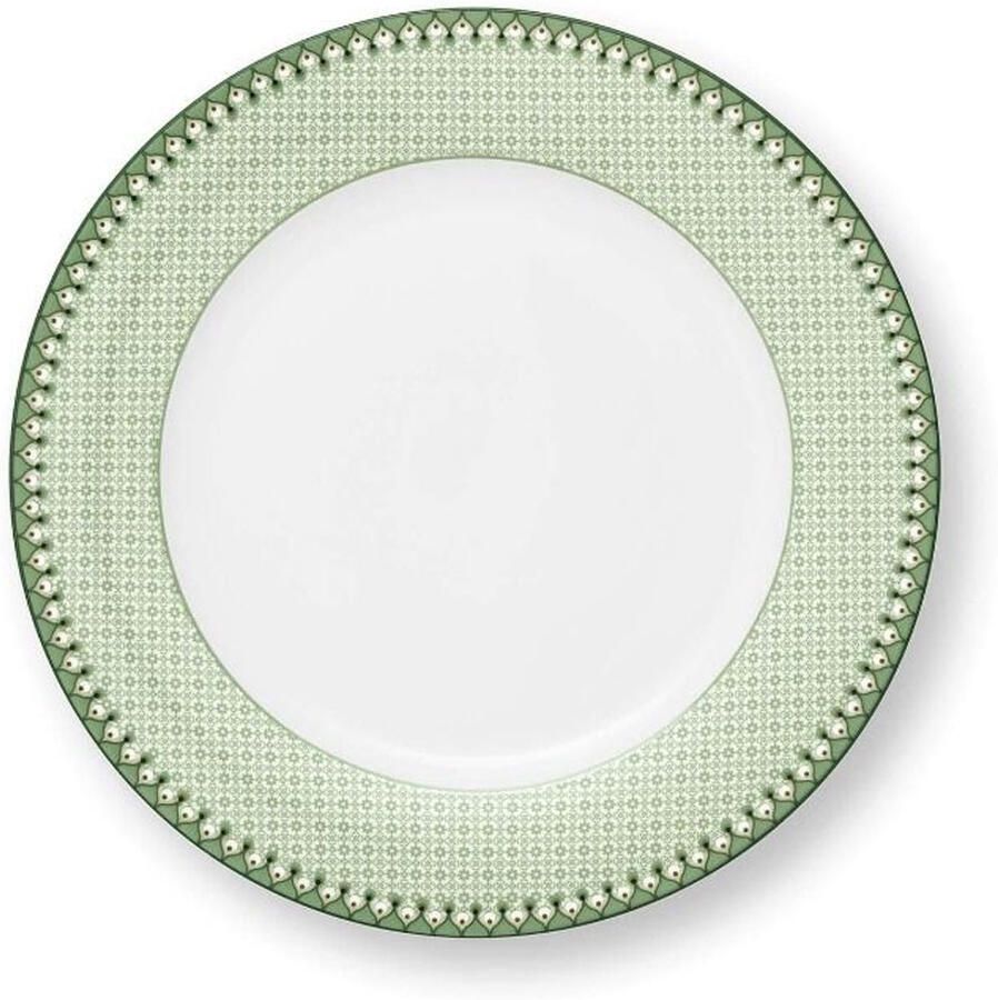 PiP Studio Dinerbord Lily & Lotus groen 26.5cm
