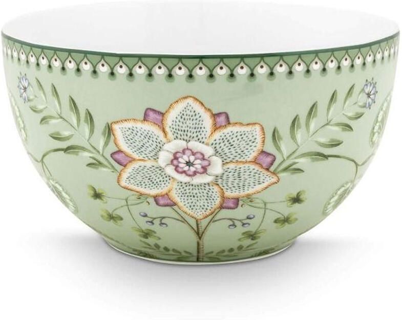 PiP Studio Kom Lily & Lotus Groen Bloem 18cm