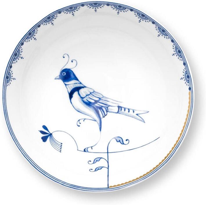 PiP Studio Kom Pip The Blue Bird White 15 cm