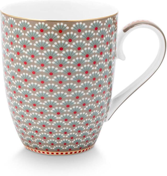 PiP Studio Mok L Blooming Tales Khaki