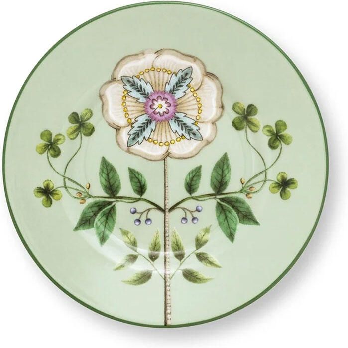 PiP Studio Petit four Lily & Lotus Groen 12cm