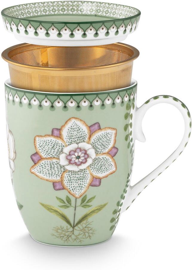 PiP Studio Tea for one Lily & Lotus Light Green