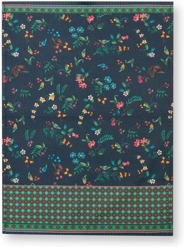 PiP Studio Theedoek Berry Blues Blue