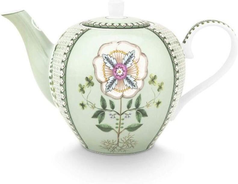 PiP Studio Theepot Lily & Lotus Groen 1.6L