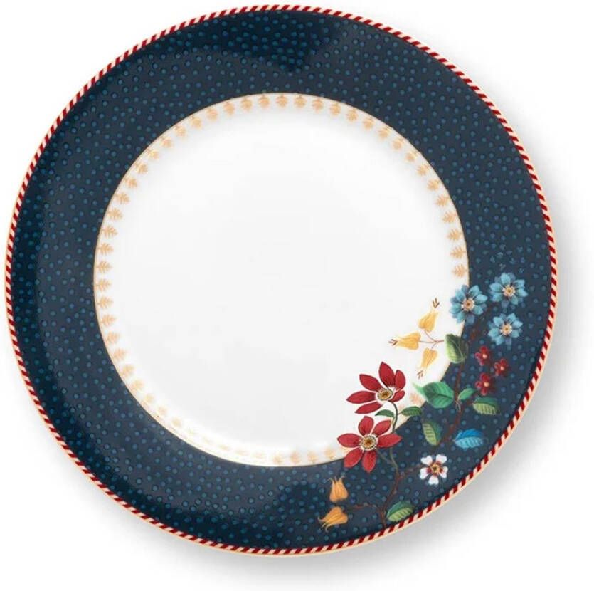 PiP Studio Plate Berry Blues Blue 17cm