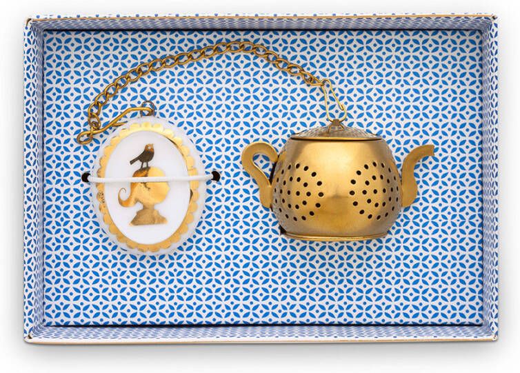 PiP Studio Thee infuser Medaillon Royal white