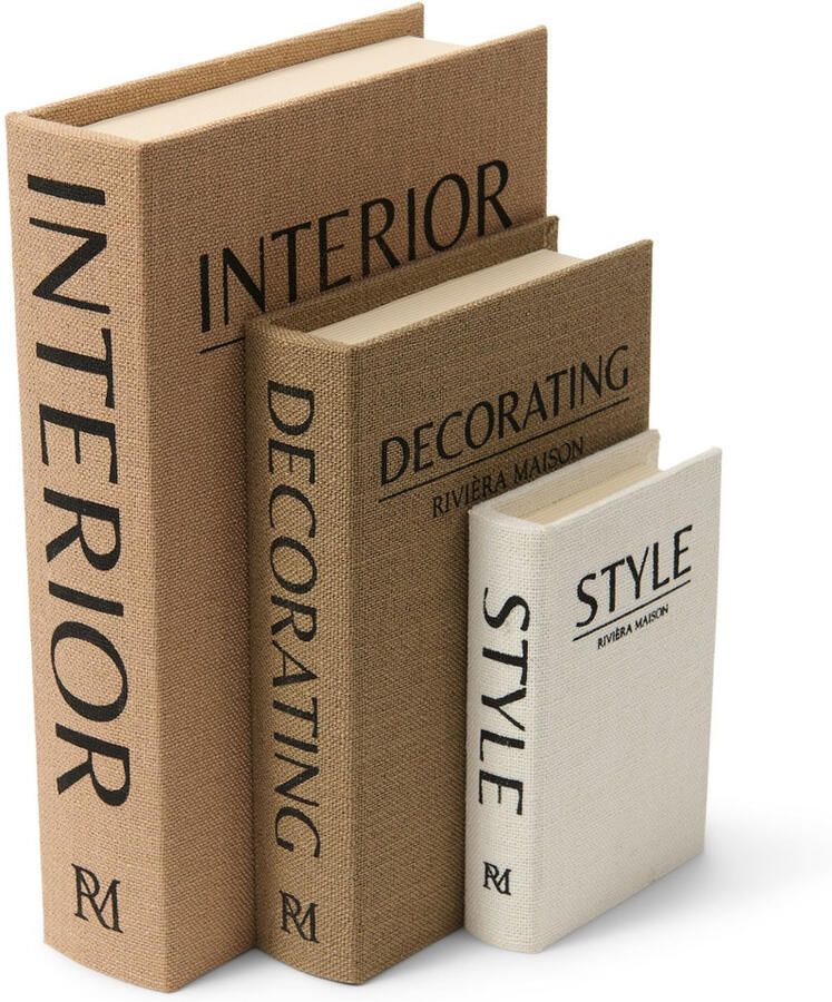 Riviera Maison Decoratieve Boeken set3
