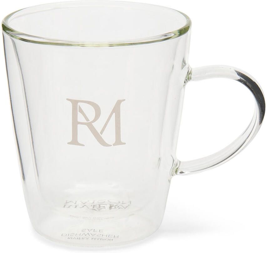 Riviera Maison Dubbelwandig Glas Monogram M