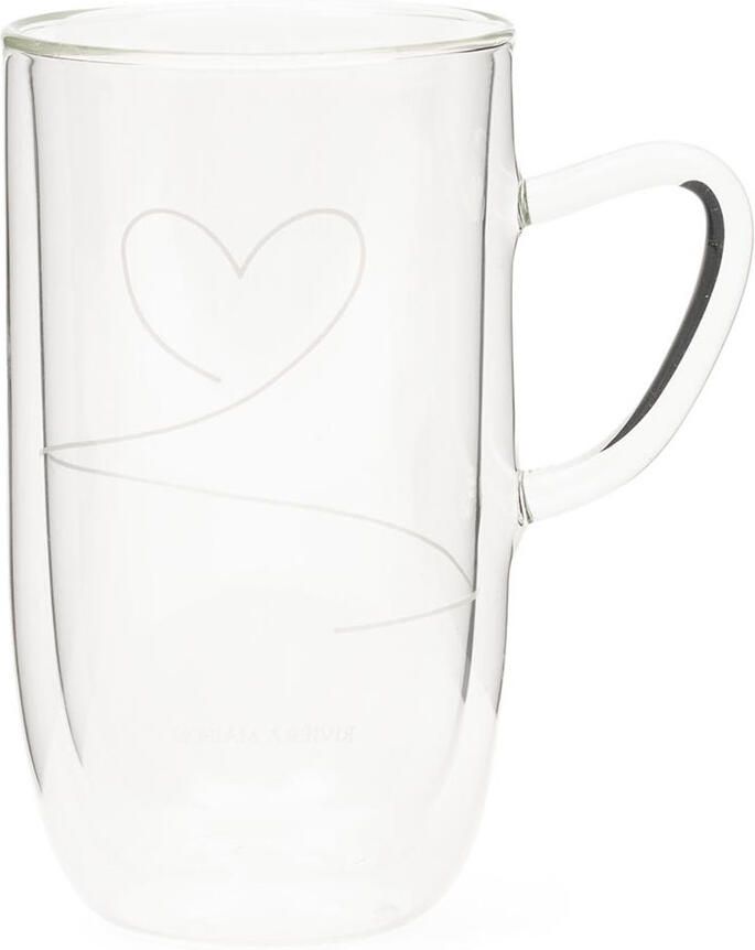Riviera Maison Dubbelwandig glas With Love L