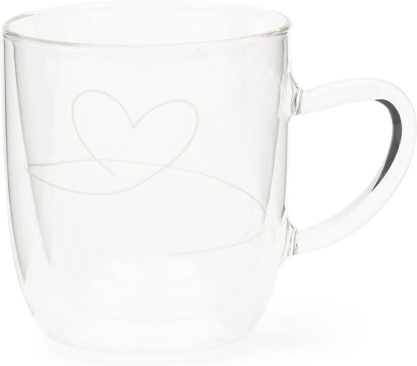 Riviera Maison Dubbelwandig glas With Love M