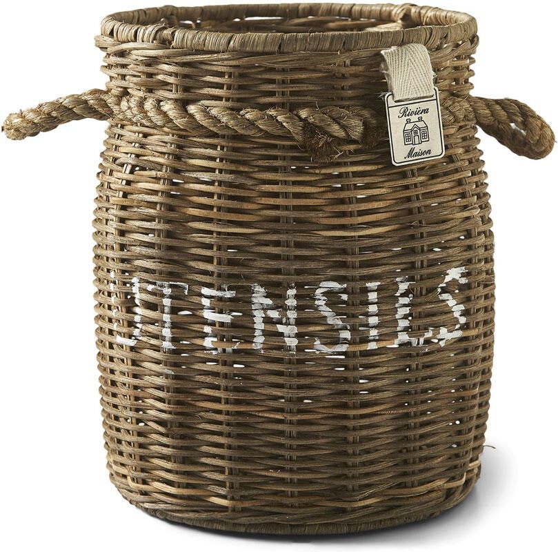 Riviera Maison Keukengerei houder Rattan