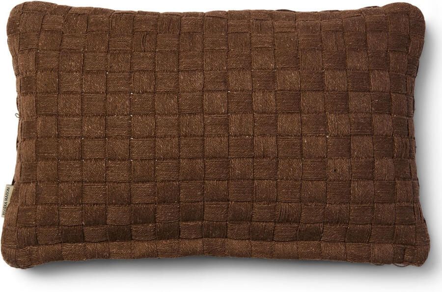 Riviera Maison Kussen Carre Brown 50x30