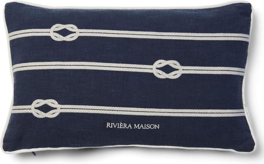 Riviera Maison Kussen Nordic Knot 50x30 cm