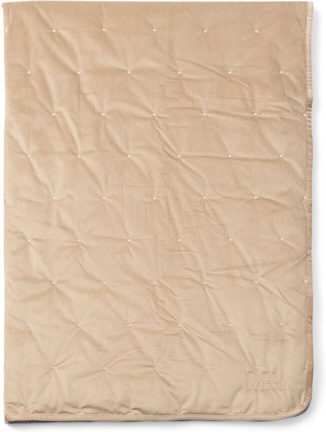 Riviera Maison Plaid Marthon Velvet 180x130