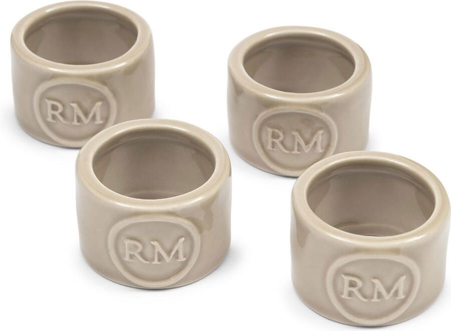Riviera Maison Portofino servetten ring 4 stuks flax