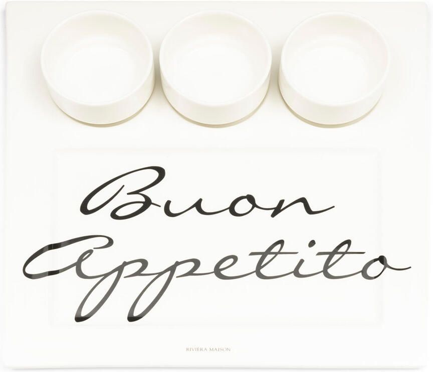 Riviera Maison Serving Platter Buon Appetito