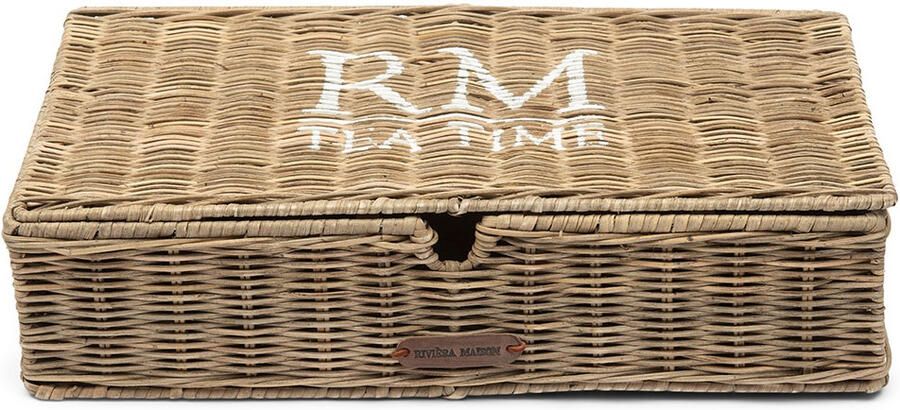 Riviera Maison Theedoos Rotan Tea Time