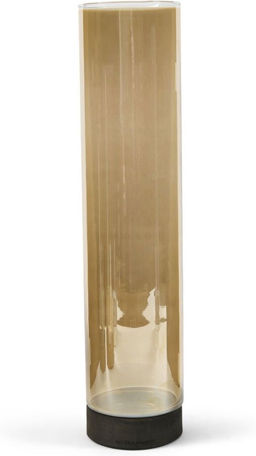 Riviera Maison Windlicht Selaire Hurricane Wood L