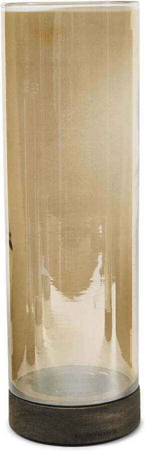 Riviera Maison Windlicht Selaire Hurricane Wood M